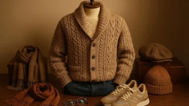 Wie style ich diesen Opa Pulli? Vollständiger Styling-Guide