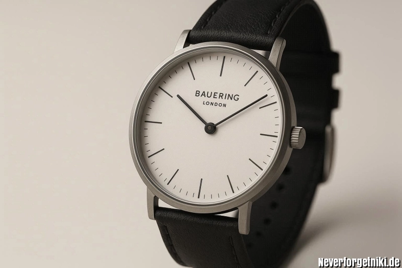 BAUERING Uhren: Minimalistische Zeitmesser aus London im Trend